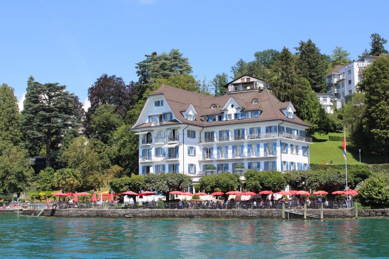 Hotel Central Am See Weggis Eksteriør bilde